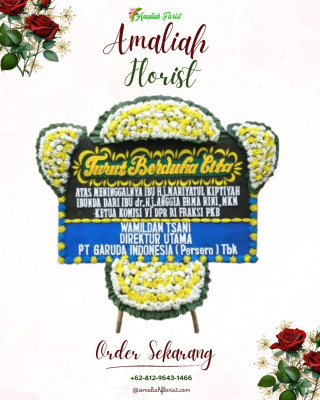 Papan Bunga Duka di Cakranegara Selatan