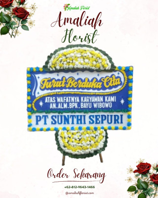 Papan Bunga Duka di Cakranegara Selatan