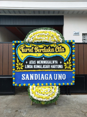 Papan Bunga Duka di Cakranegara Selatan